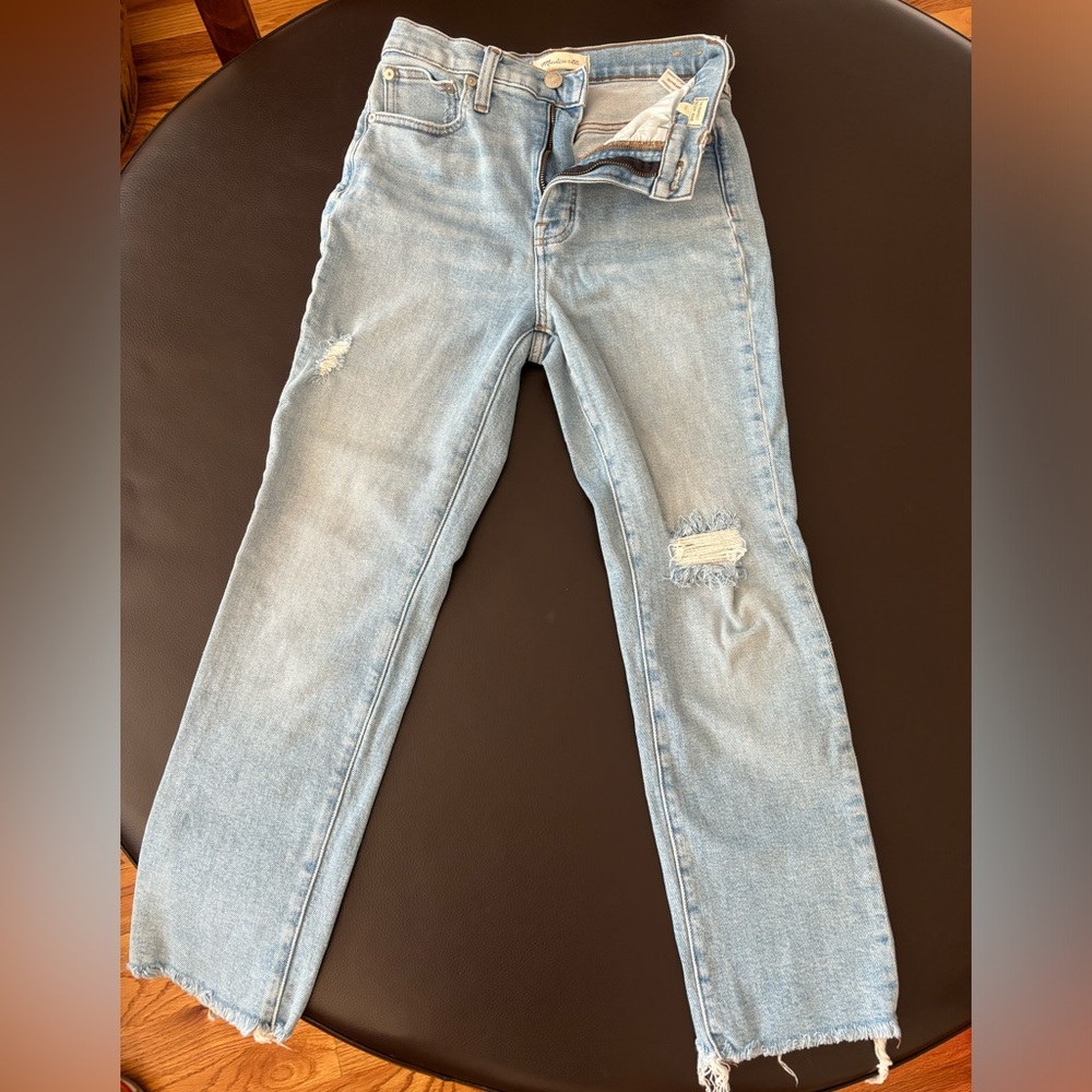 Madewell jeans, size 24 petite, female